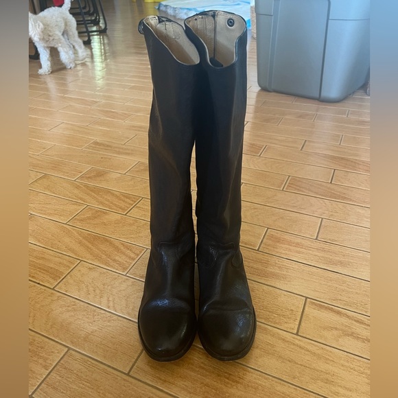 Frye Melissa buttonback riding boots - Picture 3 of 6
